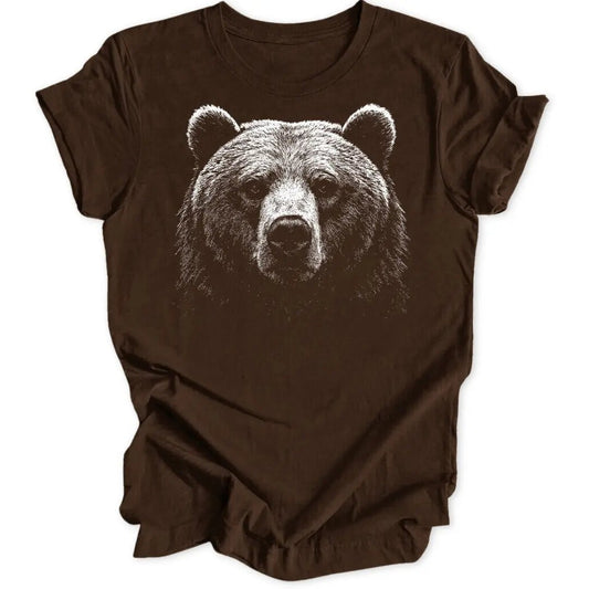 Grizzly Portrait Unisex T-Shirt - Wild Spirit