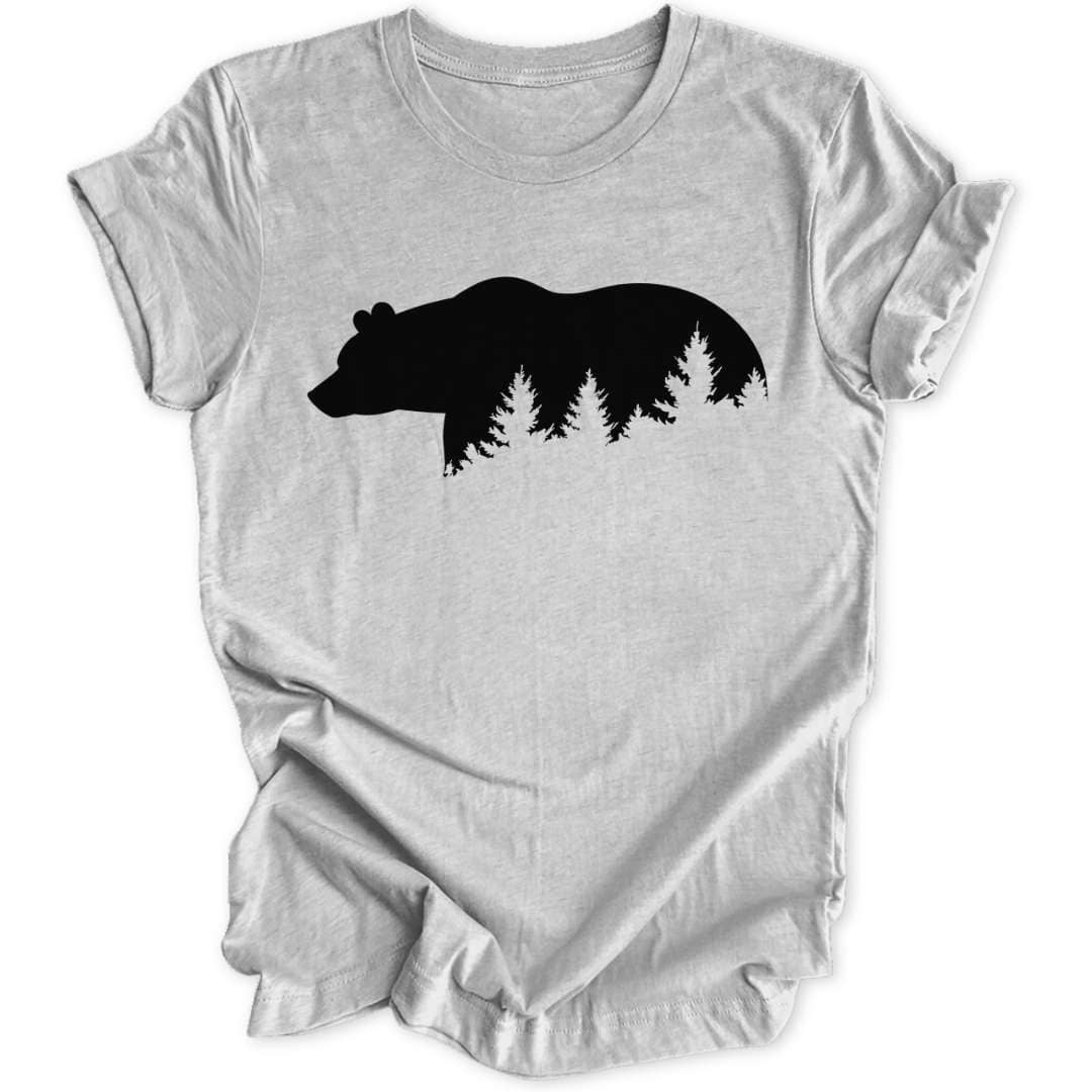 Grizzly Silhouette Unisex T-Shirt - Wild Spirit
