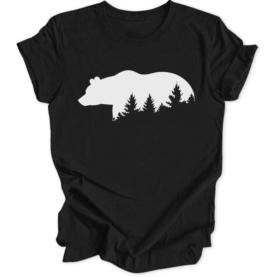 Grizzly Silhouette Unisex T-Shirt - Wild Spirit