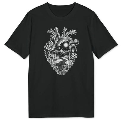 Grünes Herz Bio T-Shirt - Wild Spirit