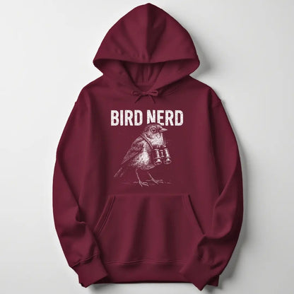 Grunge Bird Nerd Unisex Hoodie - Wild Spirit