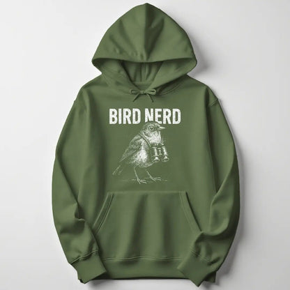 Grunge Bird Nerd Unisex Hoodie - Wild Spirit