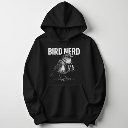 Grunge Bird Nerd Unisex Hoodie - Wild Spirit