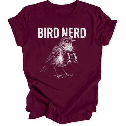 Grunge Bird Nerd Unisex T-Shirt - Wild Spirit