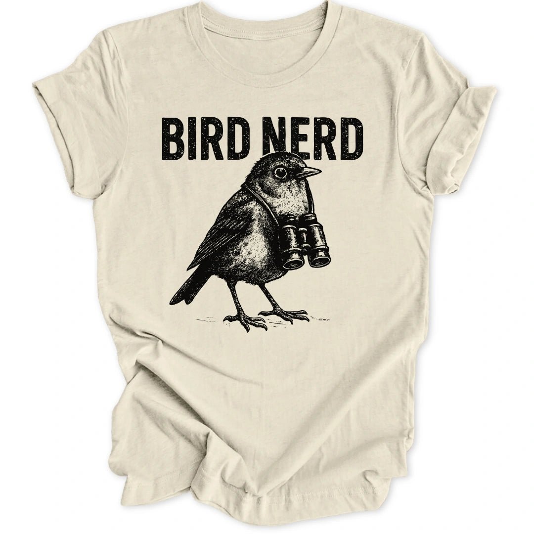 Grunge Bird Nerd Unisex T-Shirt - Wild Spirit
