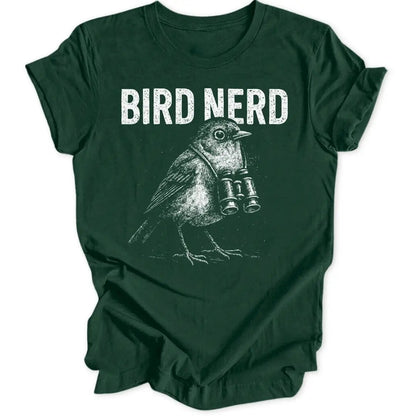Grunge Bird Nerd Unisex T-Shirt - Wild Spirit