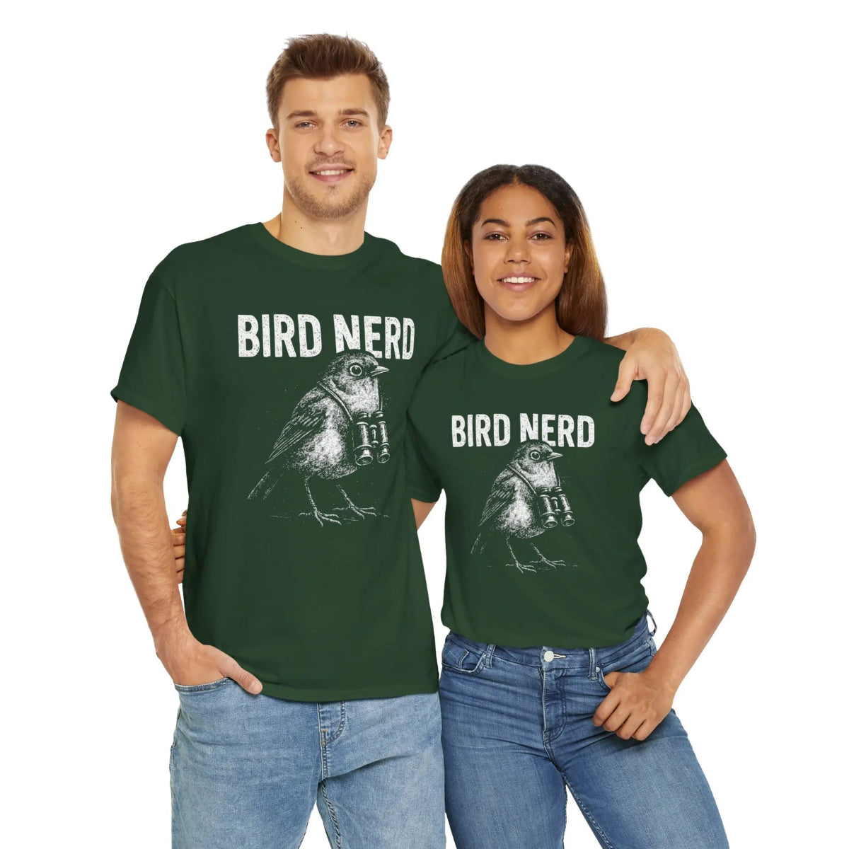 Grunge Bird Nerd Unisex T-Shirt - Wild Spirit