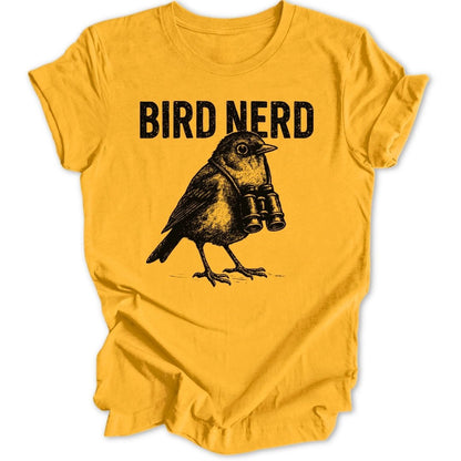 Grunge Bird Nerd Unisex T-Shirt - Wild Spirit