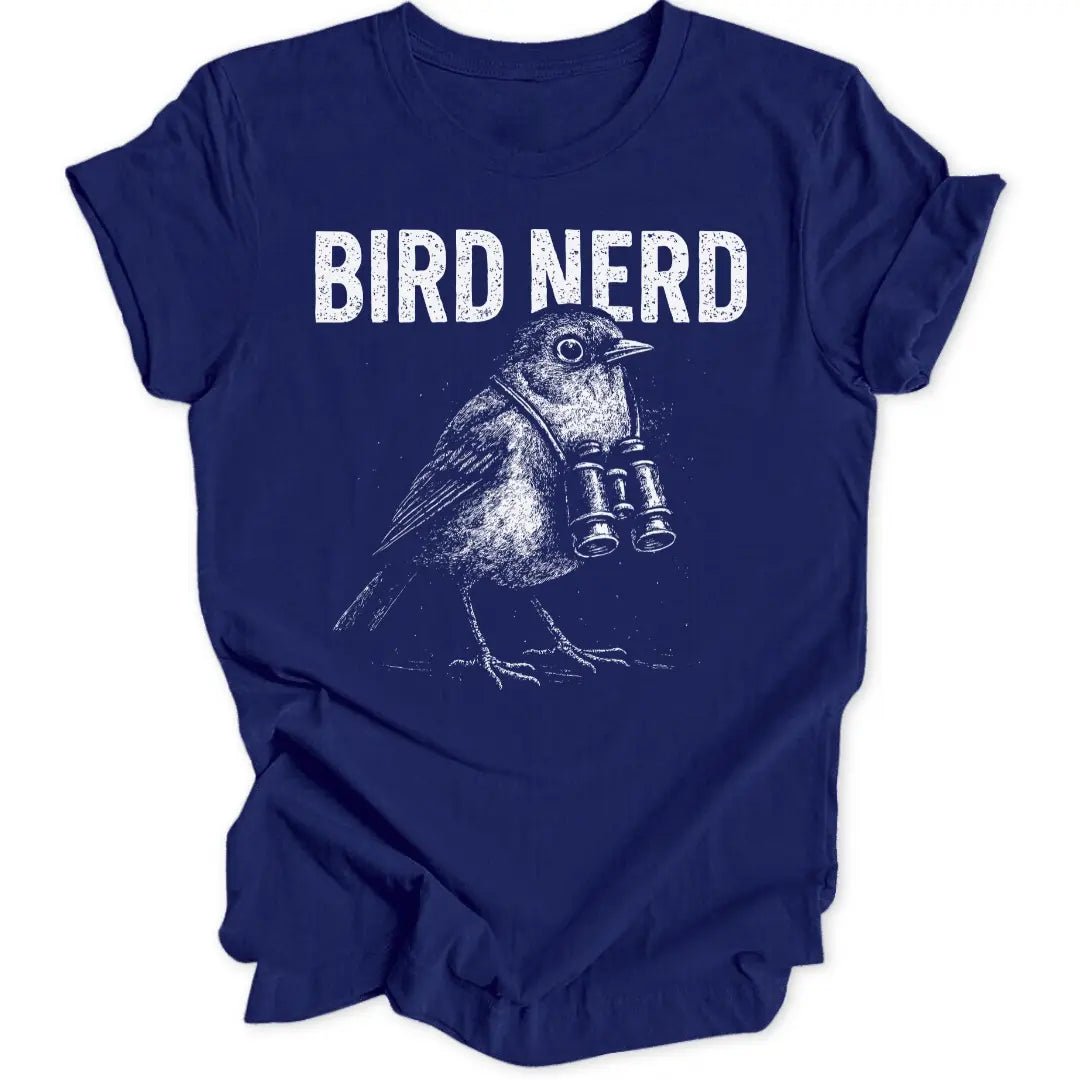 Grunge Bird Nerd Unisex T-Shirt - Wild Spirit