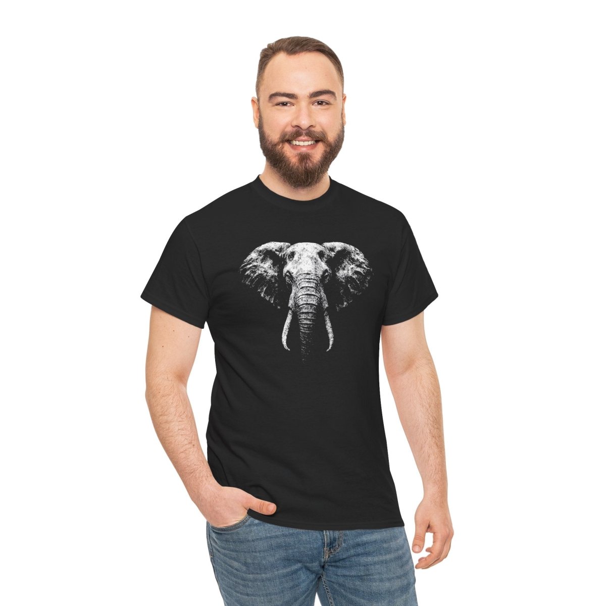 Grunge Elefant Unisex T-Shirt - Wild Spirit
