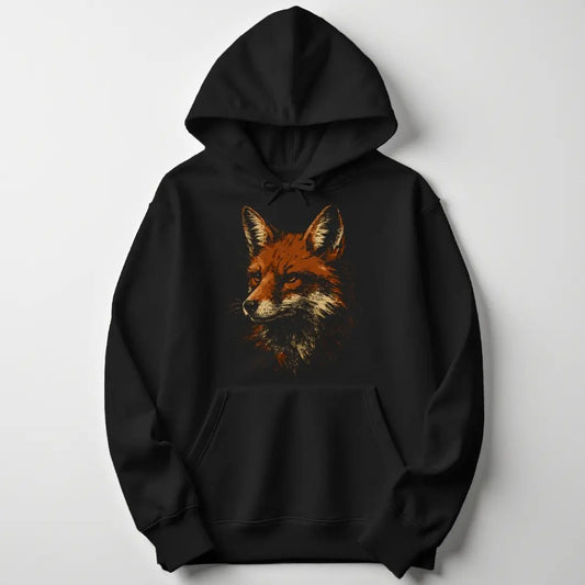 Grunge Fuchs Unisex Hoodie - Wild Spirit