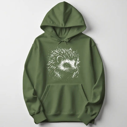 Grunge Igel Unisex Hoodie - Wild Spirit