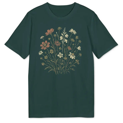 Grungy Flowers Bio T-Shirt - Wild Spirit