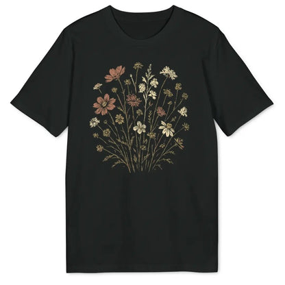 Grungy Flowers Bio T-Shirt - Wild Spirit