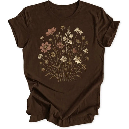 Grungy Flowers Unisex T-Shirt - Wild Spirit