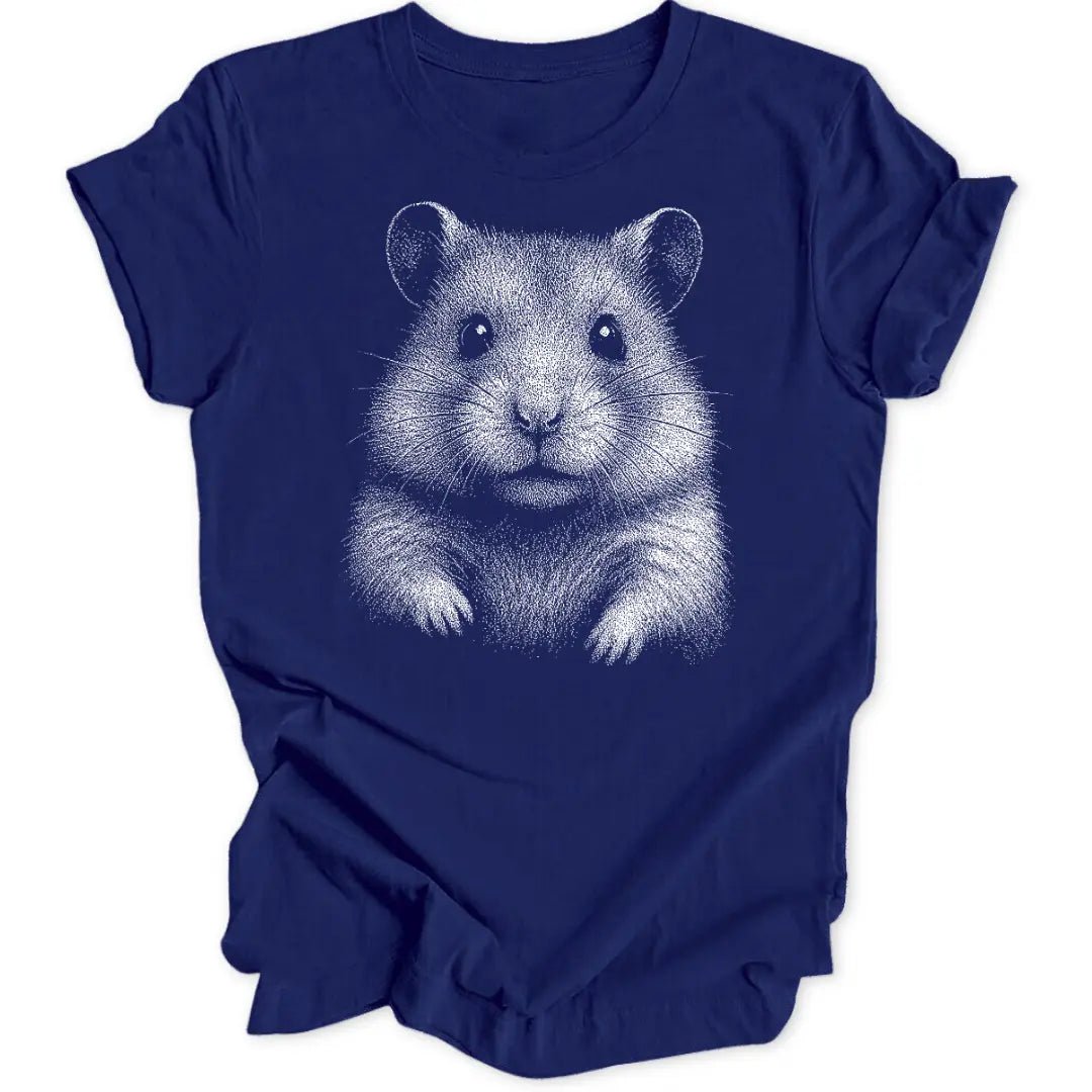 Hamster Portrait Unisex T-Shirt - Wild Spirit