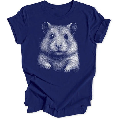 Hamster Portrait Unisex T-Shirt - Wild Spirit