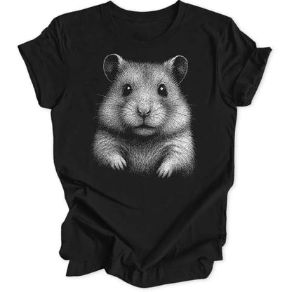 Hamster Portrait Unisex T-Shirt - Wild Spirit