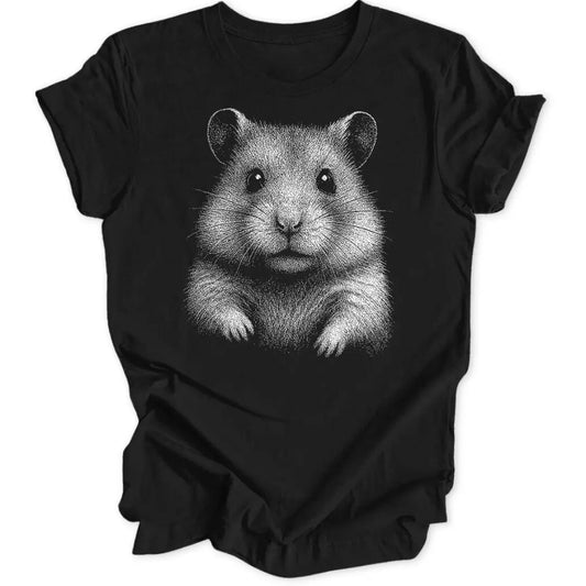 Hamster Portrait Unisex T-Shirt - Wild Spirit