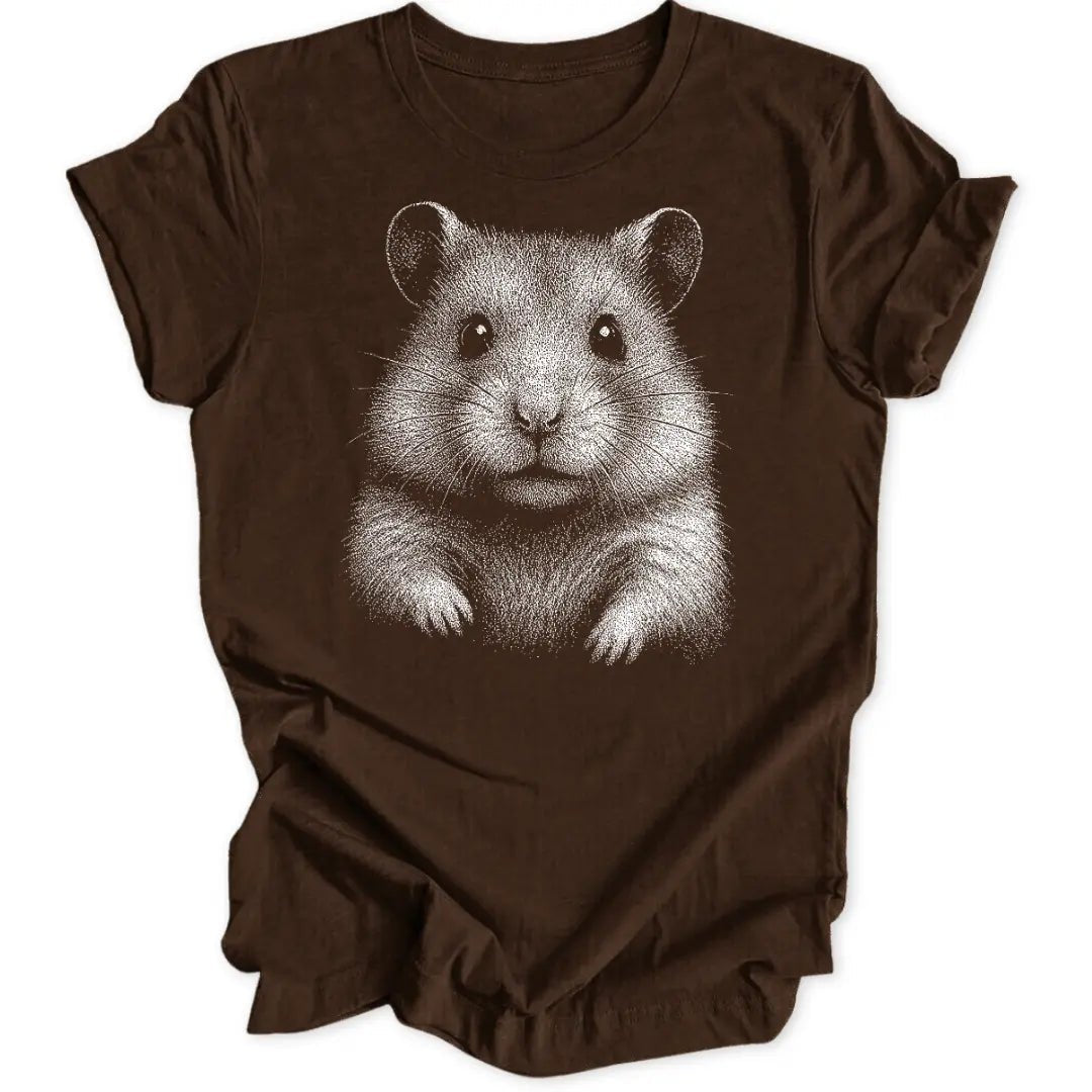 Hamster Portrait Unisex T-Shirt - Wild Spirit