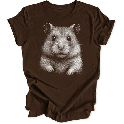 Hamster Portrait Unisex T-Shirt - Wild Spirit