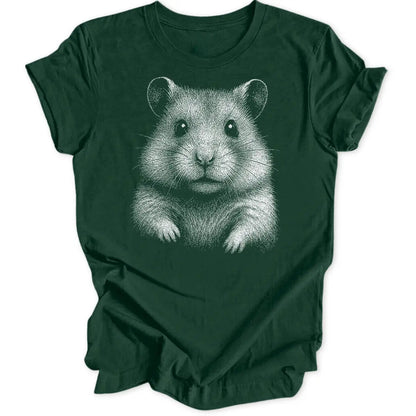Hamster Portrait Unisex T-Shirt - Wild Spirit