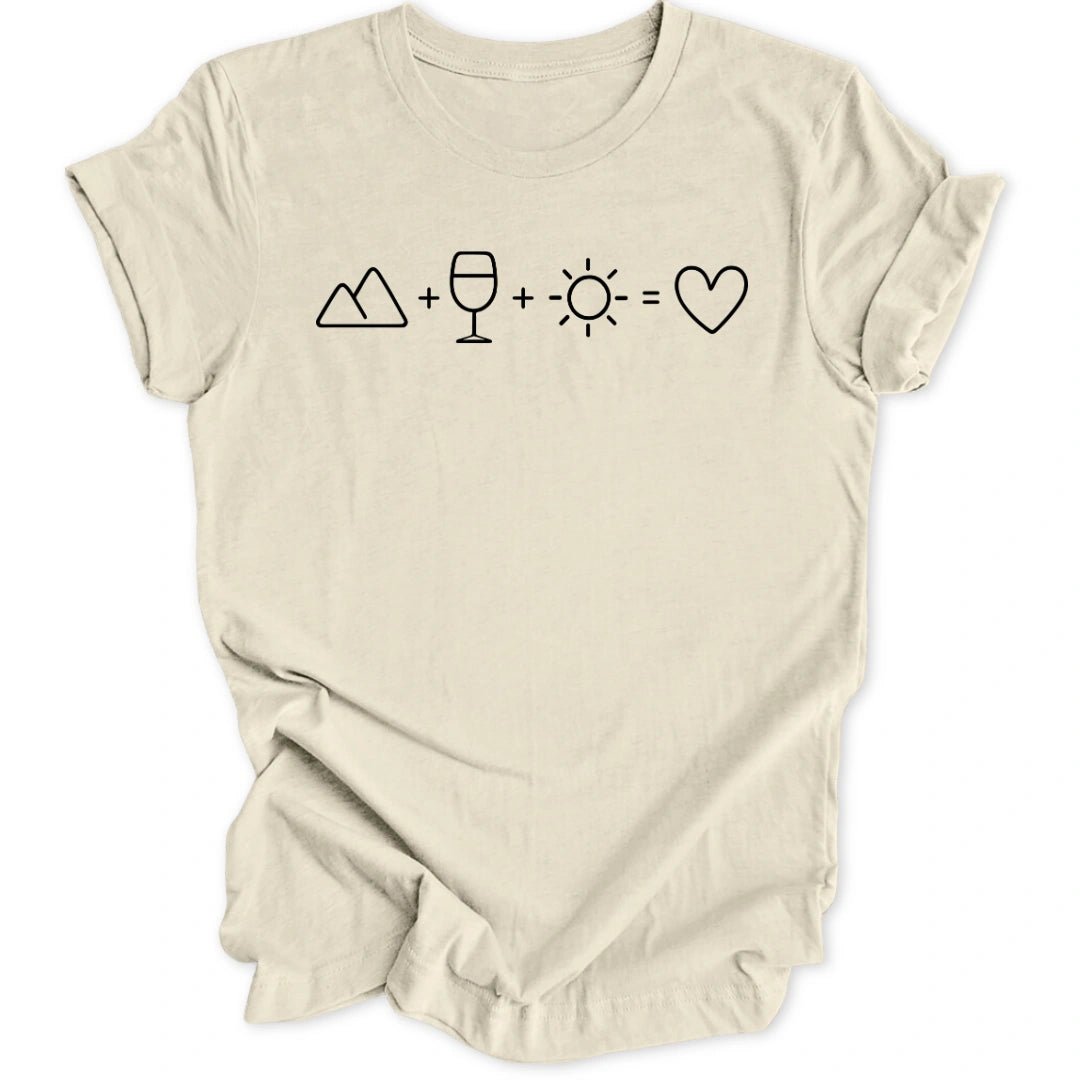 Happiness Equation Unisex T-Shirt - Wild Spirit