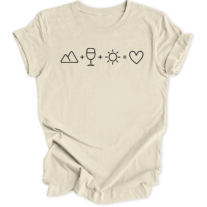 Happiness Equation Unisex T-Shirt - Wild Spirit