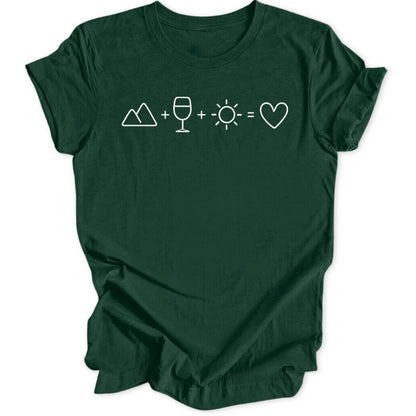 Happiness Equation Unisex T-Shirt - Wild Spirit