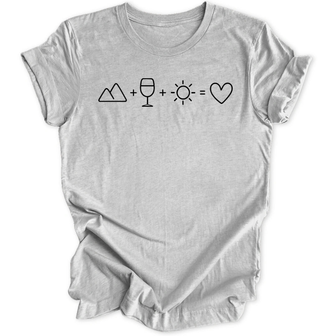 Happiness Equation Unisex T-Shirt - Wild Spirit