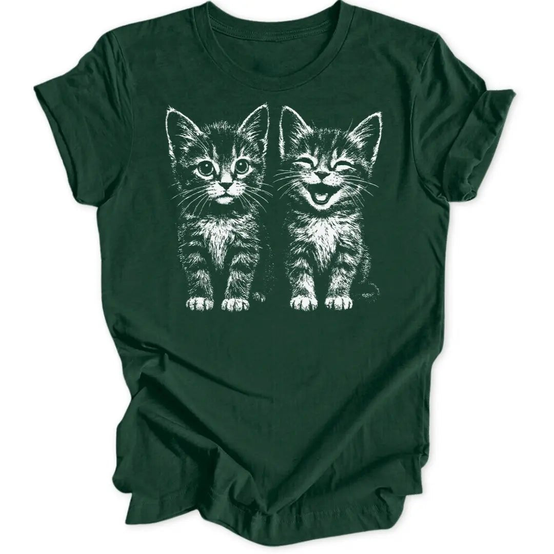 Happy Kittens Unisex T-Shirt - Wild Spirit