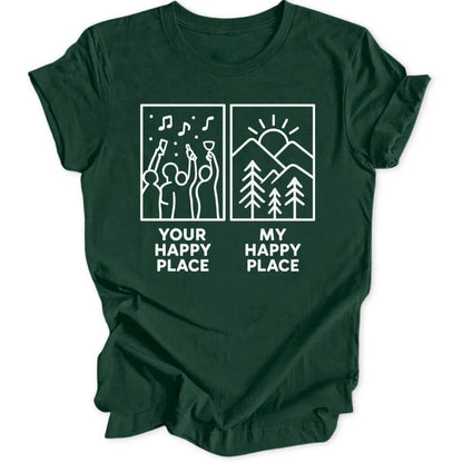 Happy Place Unisex T-Shirt - Wild Spirit