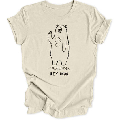 Hey Bear T-Shirt T-Shirt Natur / S