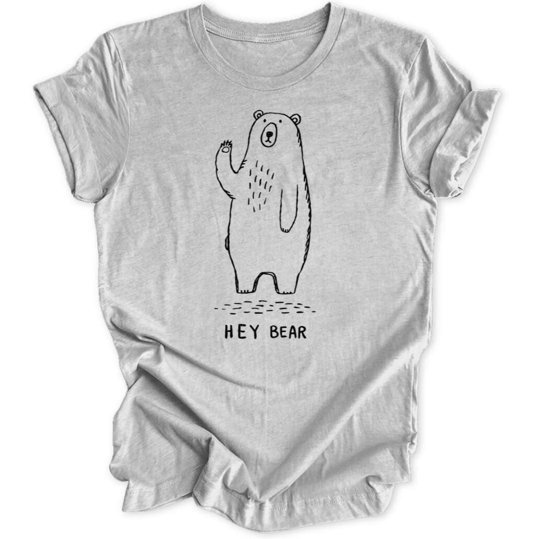 Hey Bear T-Shirt T-Shirt Sport Grey / S