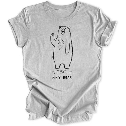 Hey Bear T-Shirt T-Shirt Sport Grey / S