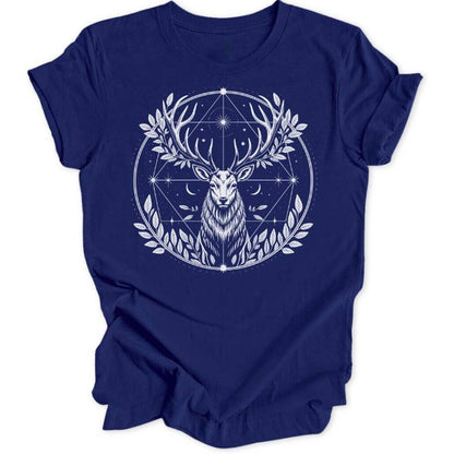 Hirsch Mandala Unisex T-Shirt - Wild Spirit