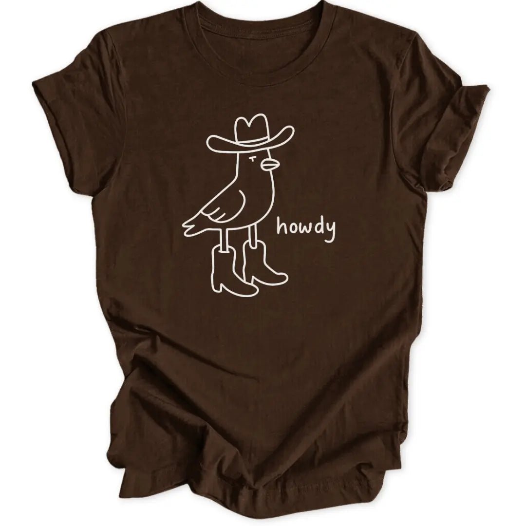 Howdy Pigeon Unisex T-Shirt - Wild Spirit