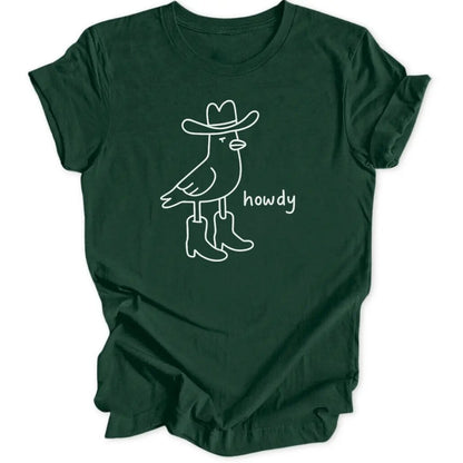 Howdy Pigeon Unisex T-Shirt - Wild Spirit