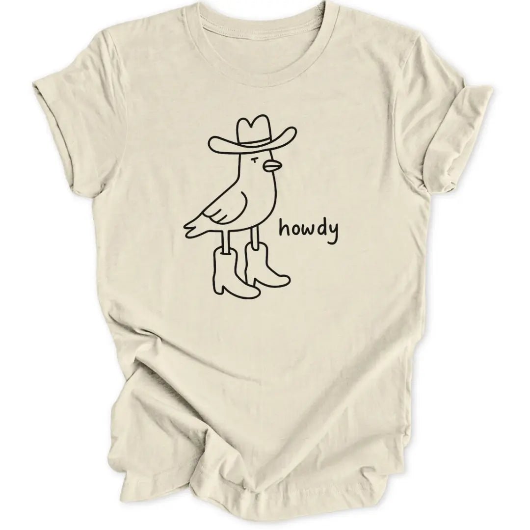 Howdy Pigeon Unisex T-Shirt - Wild Spirit
