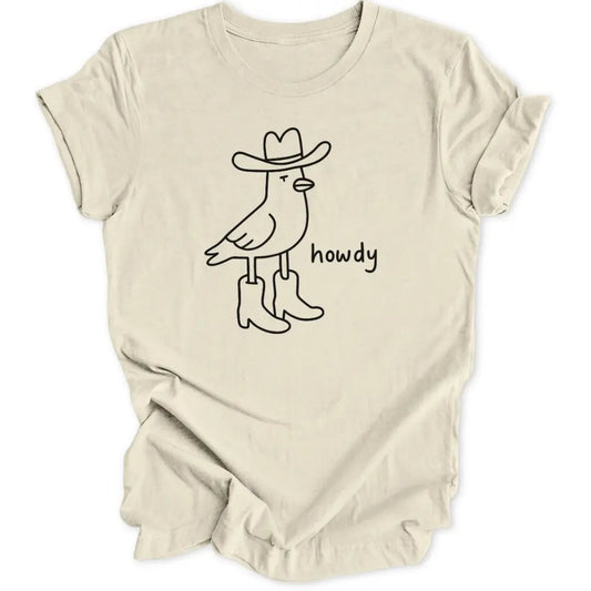 Howdy Pigeon Unisex T-Shirt - Wild Spirit