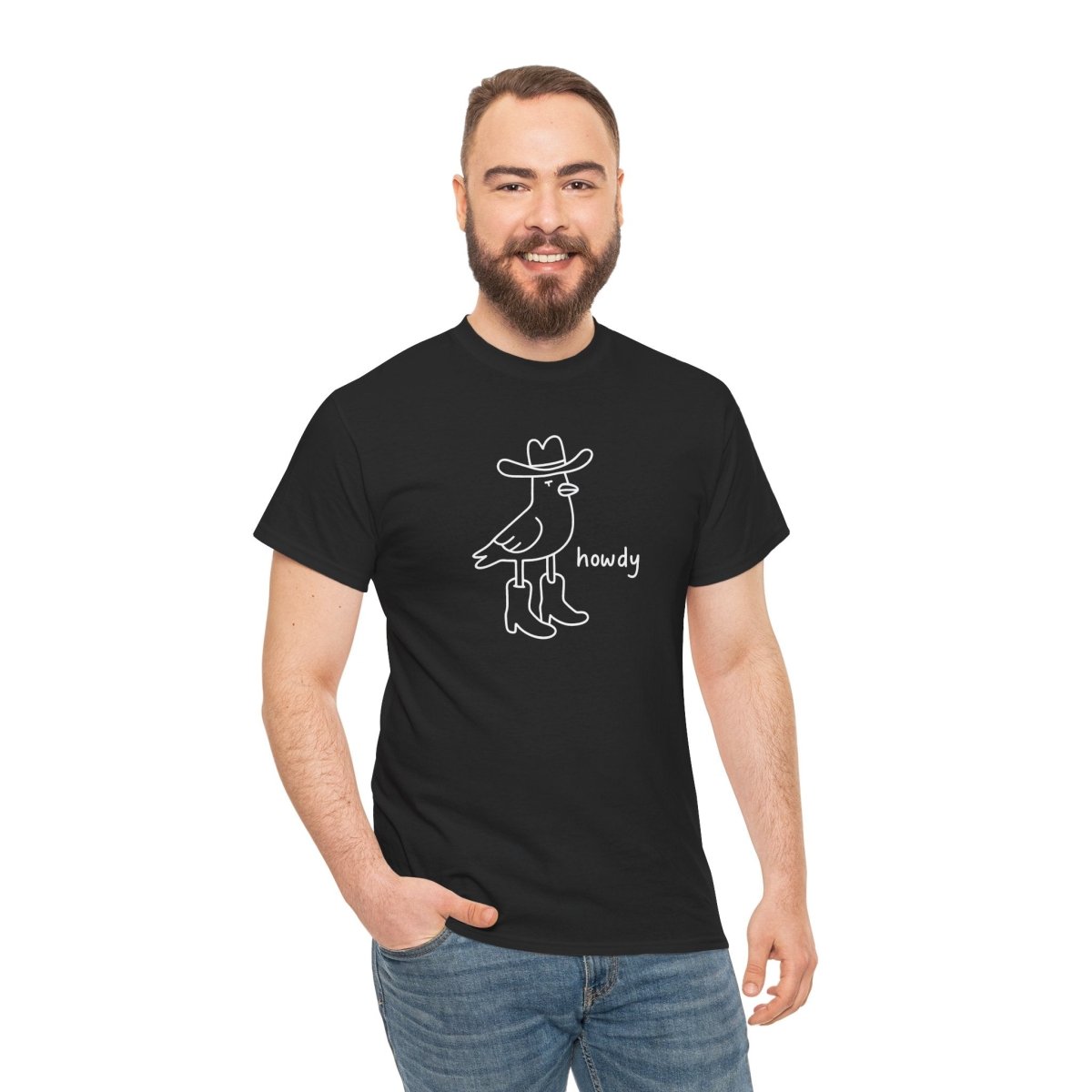 Howdy Pigeon Unisex T-Shirt - Wild Spirit