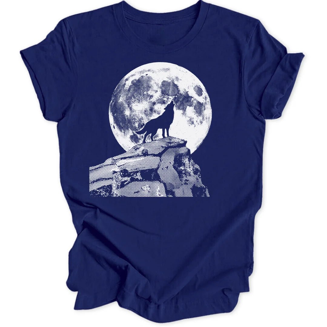 Howling Moon Unisex T-Shirt - Wild Spirit