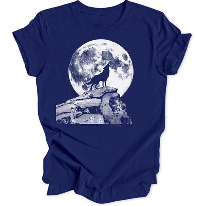 Howling Moon Unisex T-Shirt - Wild Spirit