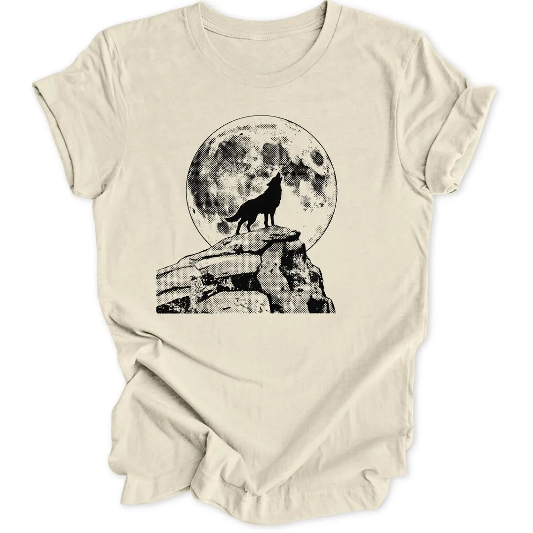 Howling Moon Unisex T-Shirt - Wild Spirit