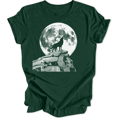 Howling Moon Unisex T-Shirt - Wild Spirit