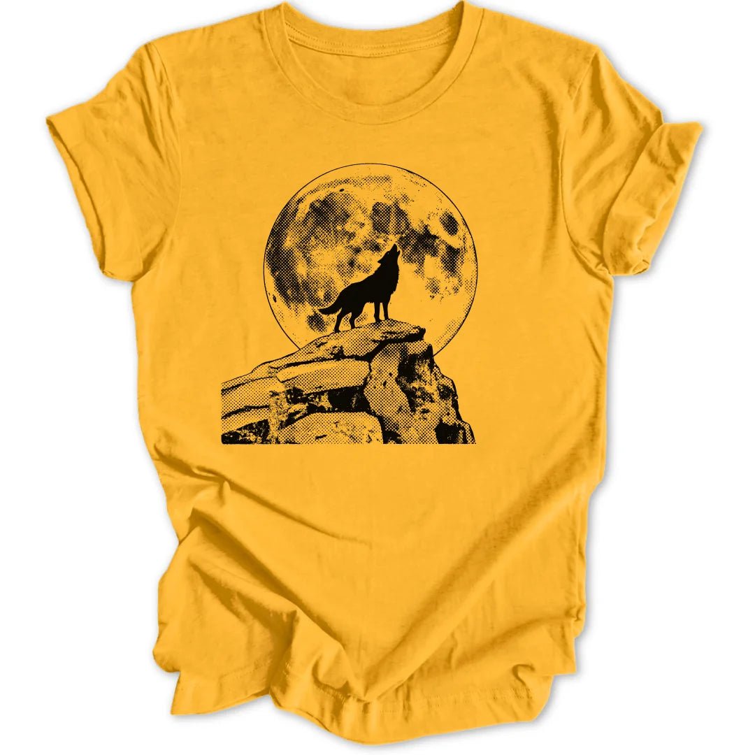 Howling Moon Unisex T-Shirt - Wild Spirit