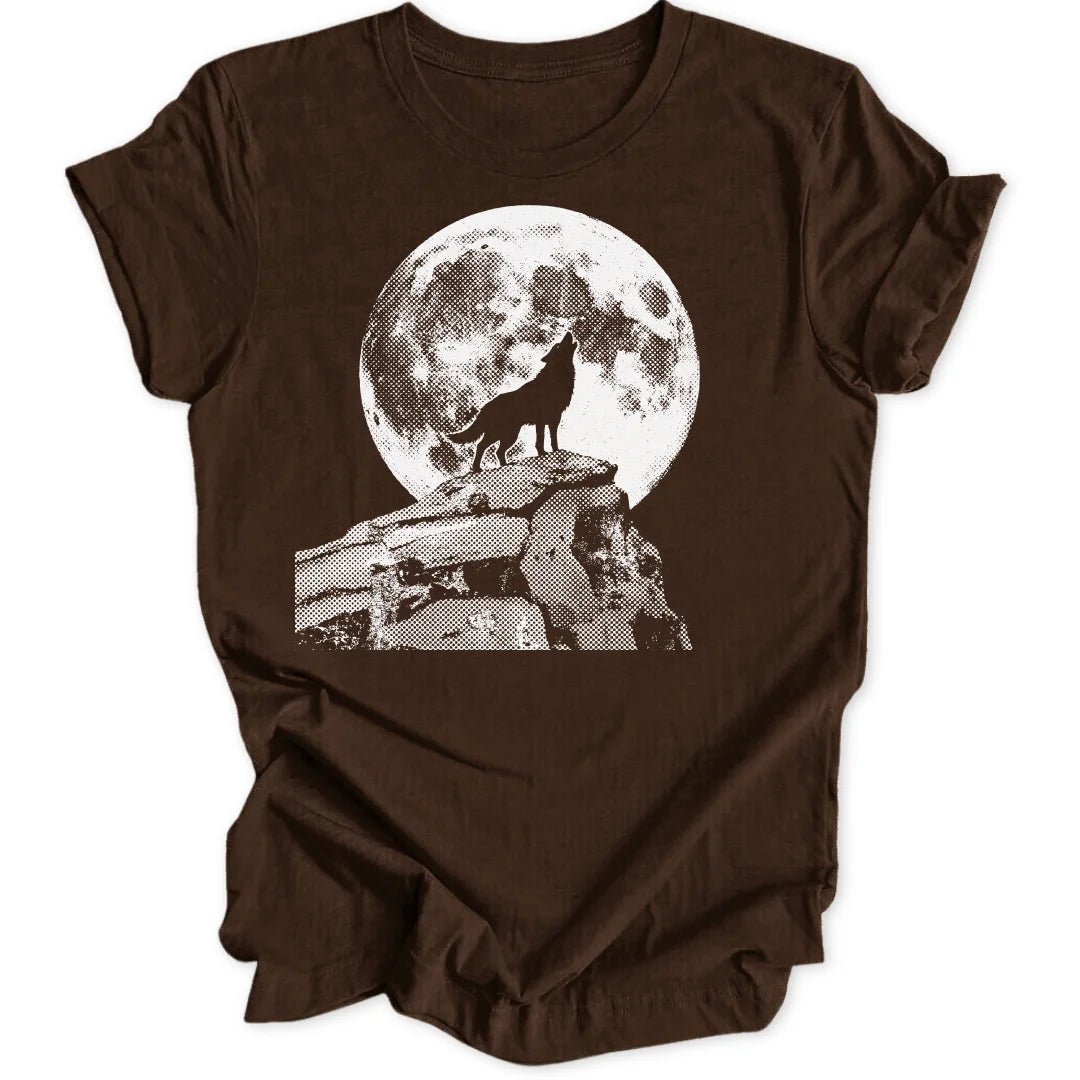 Howling Moon Unisex T-Shirt - Wild Spirit