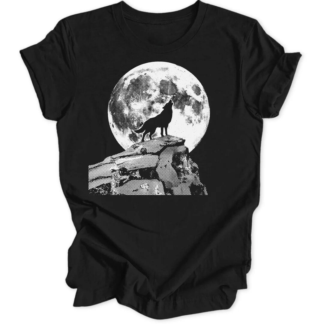 Howling Moon Unisex T-Shirt - Wild Spirit