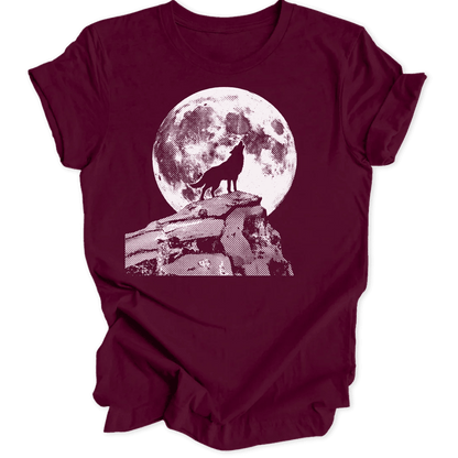 Howling Moon Unisex T-Shirt - Wild Spirit