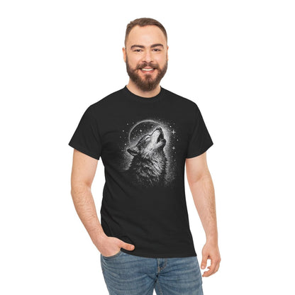 Howling Wolf Unisex T-Shirt - Wild Spirit